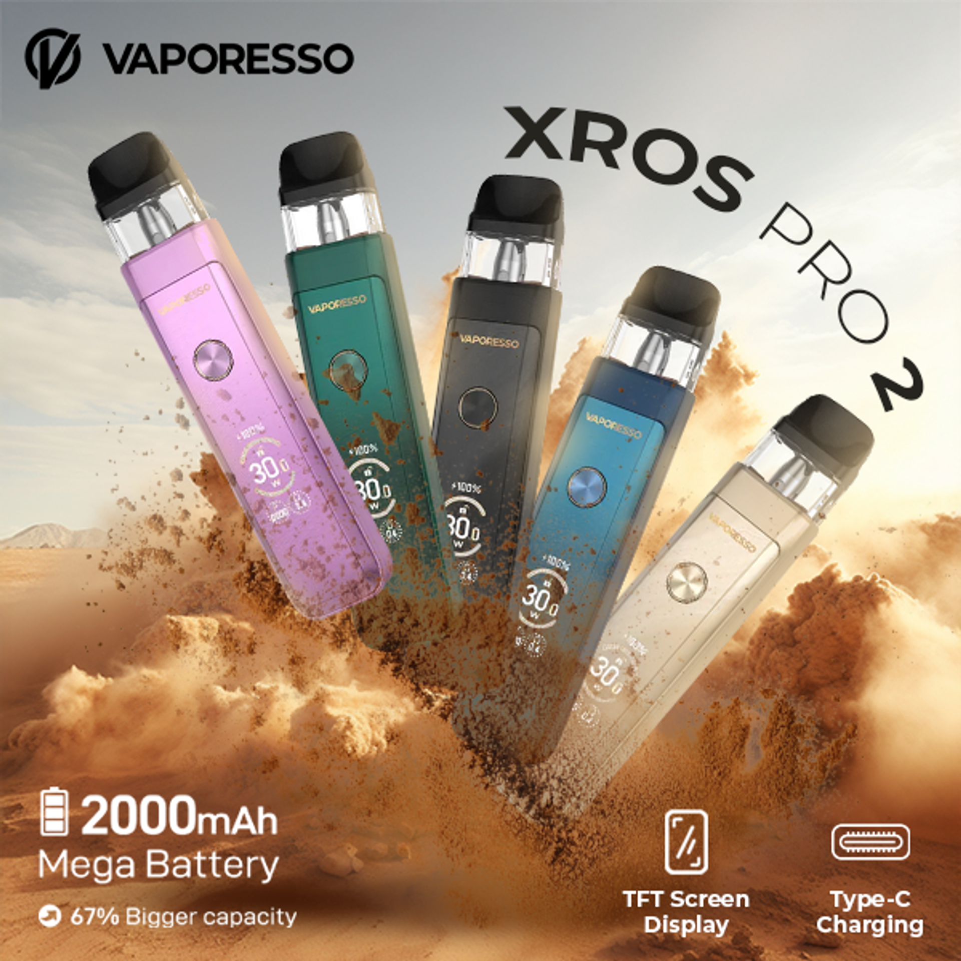 VAPORESSO XROS PRO 2 POD KIT